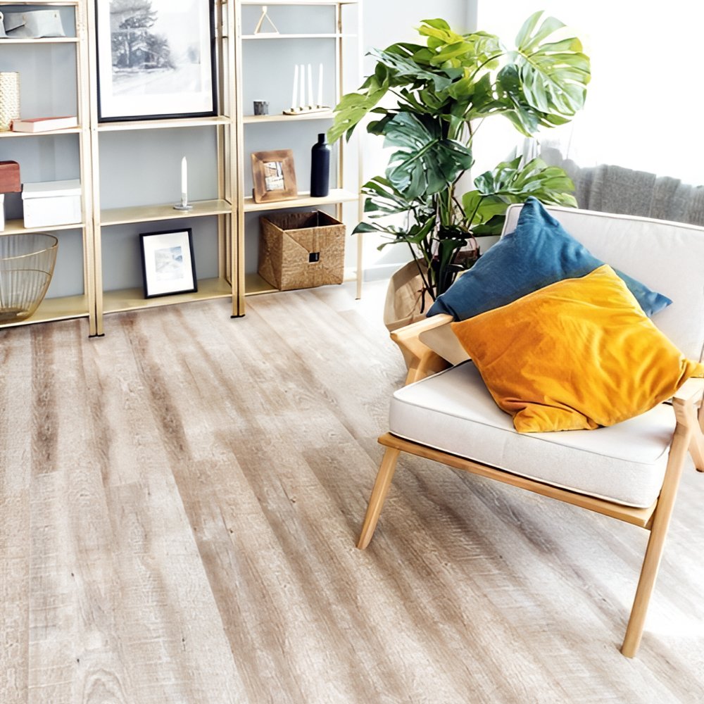 SPC ламинат Alpine Floor Real Wood ЕСО 2-10 Дуб Carry